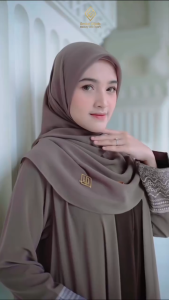 Gamis Abaya Ceruty Babydoll Bordir Terbaru 2025: Dress Muslimah Elegan Rempel Tangan