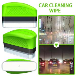 New Green Car Oil Film Remover Strong Scrubbing Dirt Cleaning Auto Detailing brush Eliminate Water Spot Glass Polishing Compound