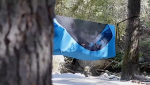 Outdoor hammock tent with mosquito net and canopy making sleep the highlight of campingfor going sightseeing