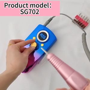 Nail Magic 35000RPM Nail Drill Machine Pengisar Kuku Art File Manicure Tool Polisher Nail Remove Cleaning Portable Electric Nail Grinder