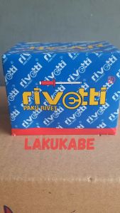 1 Kotak Paku Rivet Merk Rivetti 429 Ukuran 3.2mm x 8mm Isi 1000 Pcs