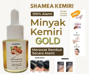 SHAMEA KEMIRI BAKAR ASLI - Penumbuh Rambut Brewok Alis Bulu Mata / Obat Rambut Rontok / Candlenut Oil / Penumbuh Rambut Cepat / Penumbuh Bulu / Penumbuh Kumis / Hitam Lebat / Serum Rambut Rusak / Pelurus dan Lembut