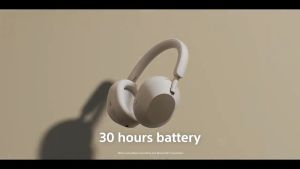 Sony WH-1000XM5 หูฟังสำหรับเกมอายุ 30 ชั่วโมง บลูทูธ 5.0 และควบคุมคุณภาพ เครื่องมือสำหรับการเล่นเกมอายุ 5 ชั่วโมง