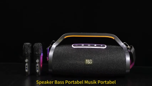 Speaker Bluetooth Asli T&G/TG417 Bluetooth 5.3 portable speaker bluetooth  dapat digunakan hingga 12 jam garansi 36 bulan.