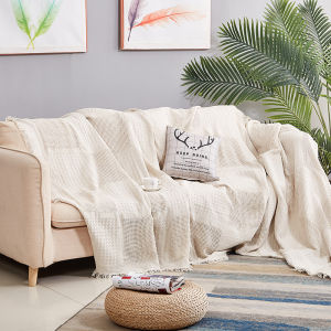 All-Season Cotton and Linen Sofa Cover