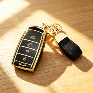 Auto Key Fob Shell Protector for HYUNDAI 2020 Genesis G70 G80 EQ900 G90 4 Bottons TPU Car Smart Key Case Cover Accessories