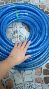 Ống dẫn nước M18 (Ø 18mmm) - Giá/ 1 mét dây - Nhựa dẻo xanh có lớp lưới sợi gia cố chịu áp lực và chống gãy gập.