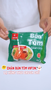[VOUCHER 20%] Thùng 30 Gói/ Set 5 Gói Bún Tôm VIFON 65g