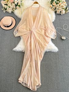 Áo Len Cardigan Dài Tay Dệt Kim Thời Trang Mùa Hè Cho Nữ Áo Khoác Chống Nắng Dài Áo Khoác Ngoài Thời Trang Thường Ngày