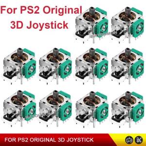 1/10 Chiếc 3D Analog Joystick Cho PS2 Bộ Điều Khiển Thay Thế Chính Hãng Phụ Kiện Chơi Game Giao Diện USB Sửa Chữa Một Phần