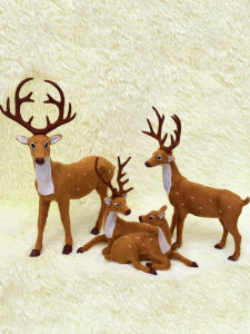 Đồ Trang Trí Giáng Sinh Cừu Kéo Tuyết Chó Sói Lục Bình Đồ Trang Trí Lễ Hội Đồ Trang Trí Cây Thông Giáng Sinh Đồ Chơi Người Già Tuyết