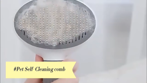 Sisir Grooming Hewan Berbulu Anjing Kucing Kelinci Sikat Bulu Praktis Otomatis
