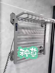 towel shelf Suction Electric Towel Rack Heating Drying