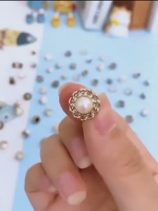 SBB_Clearance Tudung Pin/Korean fashion brooch shirt button collar pin fixed clothespin sewing-free brooch别针胸针