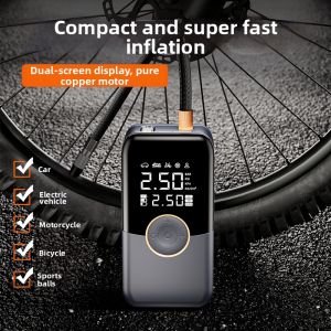 HELLOLEIBOO | Automatic Electric Bicycle Air Pump Portable