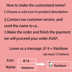 threetrees Customized Name Stamp For Kids Students Name Seal Kindergarten Clothes Waterproof Name Sticker Name Chop Seal （Will Not be Washed Off）儿童名字衣服防水印章