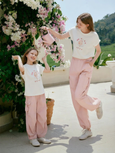 XIANGYING | Parent-Child Short Sleeve T-shirt