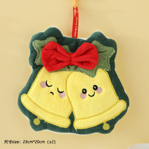 Khăn Lau Tay Bằng Vải Nhung San Hô Dày Không Rụng Lông Thấm Hút Nhanh Hình Hoạt Hình Dễ Thương Treo Tường Dùng Trong Nhà Bếp