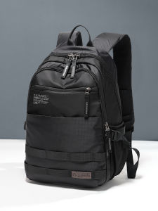 spaceman | กระเป๋าเป้สะพายหลัง Oxford Cloth ความจุขนาดใหญ่สำหรับผู้ชาย กระเป๋าใส่คอมพิวเตอร์แบบกันน้ำ กระเป๋าสะพายไหล่แบบลำลองสำหรับกลางแจ้ง กระเป๋าหนังสือ