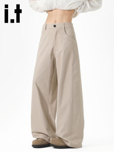 High Waist Slimming Lightweight Workwear Trousers