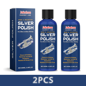 Silver Polish Suitable For Cleaning Maintaining Polishing And Refurbishing Silver Jewelry And Silver Plated Musical Instruments
