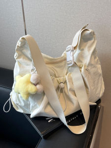 Túi Tote Vải Canvas Nylon Dung Tích Lớn Cho Nữ Túi Đeo Chéo Đơn Nhẹ Túi Tote Đi Học Đi Làm Túi Đeo Vai Đơn Túi Tote Vải Cotton