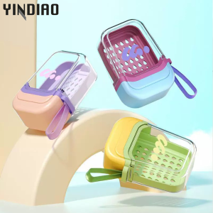 YINDIAO Portable Dopamine Travel Soap Box Waterproof Leak-Proof Soap Holder Drain Storage Bathroom Soap Rack