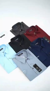 TERBARU  dan Terlaris kemeja Formal Pria Polos Lengan Panjang Viodan Slimfit Dan Premium