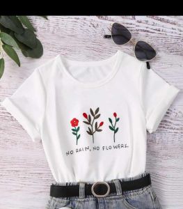 No Rain No Flowers Tshirt
