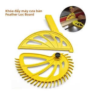 Khối Đẩy Chống Cắt An Toàn Dụng Cụ Định Vị Đai Ốc Lông Vũ Thanh Trượt Dụng Cụ Cầm Tay Chế Biến Gỗ Dùng Cho Máy Cưa Bàn Máy Cắt Tròn Máy Định Hình