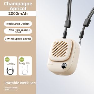 Aecooly | Magnetic Rechargeable Quiet Portable Neck Fan