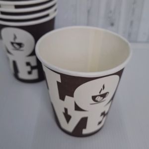 Coffee cup motif MIX 89 oz / Gelas plastik Kopi / Tea cup / Paper Hot Cup Motif MIX (50 pcs) / paper cup premium / paper cup motif