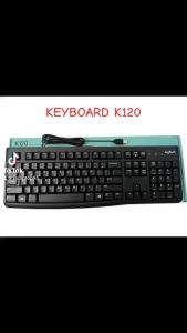 Bàn phím có dây Logitech K120 USB thích hợp văn phòng - HÀNG CHÍNH HÃNG