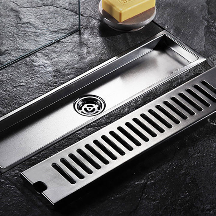 Floor Drain 304 Stainless Steel Rectangular Floor Drain Thickened Large ...