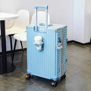 MANLVSHI | Multi-functional Password Lock Luggage With Front Hook