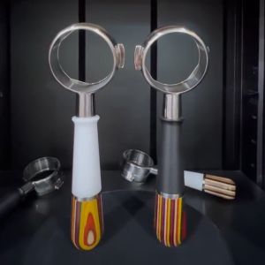 PESADO Portafilter Bottomless (Naked) ก้านชงกาแฟ ด้ามชงกาแฟ E61 La Marzocco Rocket Sanremo Synesso Slayer Flair 58