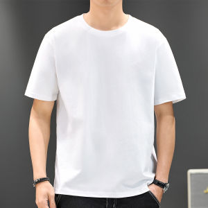 HKRUT | New Summer Fashion Pure Cotton Loose Mens T-shirt