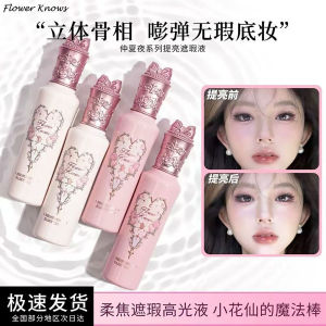 Flower Enlightenment Summer Night Series Brightening Concealer Liquid Moisturizing Foundation for Spot And Pimple Coverage
