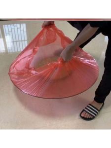 Khăn Trải Bàn Dùng Một Lần Dày Bằng Vải Lụa Đỏ Chống Thấm Nước Cho Tiệc Cưới Tại Nhà Và Khách Sạn Khăn Trải Bàn Tròn