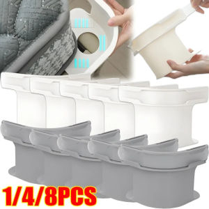 Dizoey 8PCS Invisible Bedsheet Corner Tightener Clips Heavy Duty Bed Cover Grippers Straps Non-Slip Mattress Strap Holder Quilt Fixed Clips