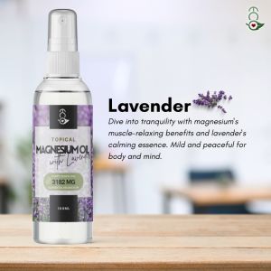 Lavender Nature Infused Magnesium Oils for Pain, Sleep & Stress: Sore Muscles, Cramps, and Magnesium Relief