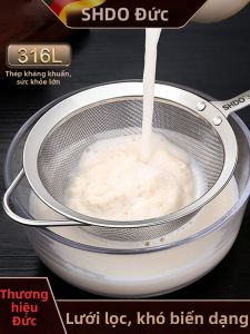 SHDO | Rây lọc inox 316 siêu mịn cho lọc đậu nành nước trái cây thuốc Bắc