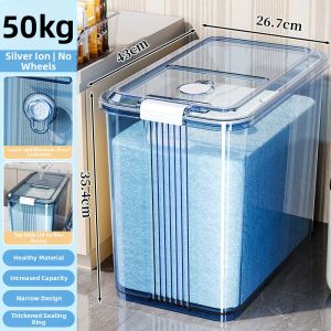 MEIZHUFU | Antibacterial Airtight Food-Grade Storage Bucket Large Capacity