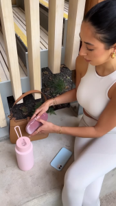 Lotus Activewear London Collection: Seamless Padded Active Halter Cropped Top