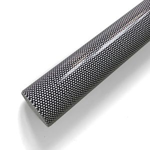 Car Taillight Tint Vinyl Film Fog Light Car Sticker Front Headlight Rear Tail Light Lamp Waterproof Black Perforated Vinyl Film