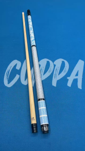 Cuppa WF-1 Premium Low Deflection Play Cue Stick Billiard - Paket Bundling Aksesoris