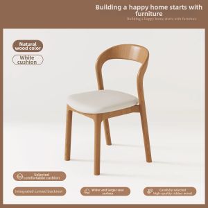 XIANGNANSONG | High-end Wooden Chair with Soft Cushion