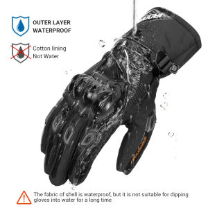 Motorcycle Gloves Wear-resistant And Scratch Resistant Gloves Waterproof And Warm Touch Screen Off-road Riding Equipment