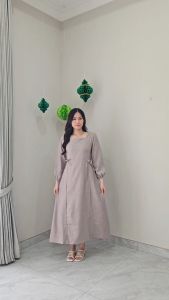 ORECCA - Herrel Maxi Dress Pita Wanita Lebaran
