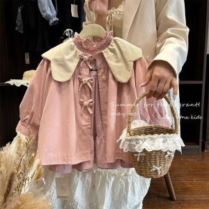 Chic French Lace Autumn Girls Jacket